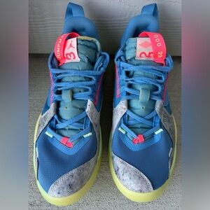 Air Jordan Jumpman Delta CZ7898400 Blue Beyond/Barely Volt Men's Size 11 VGC Box